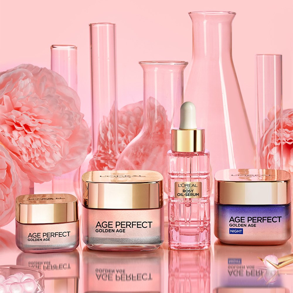 Oap Skincare AgePerfect GoldenAge Rosy Flatlay 14
